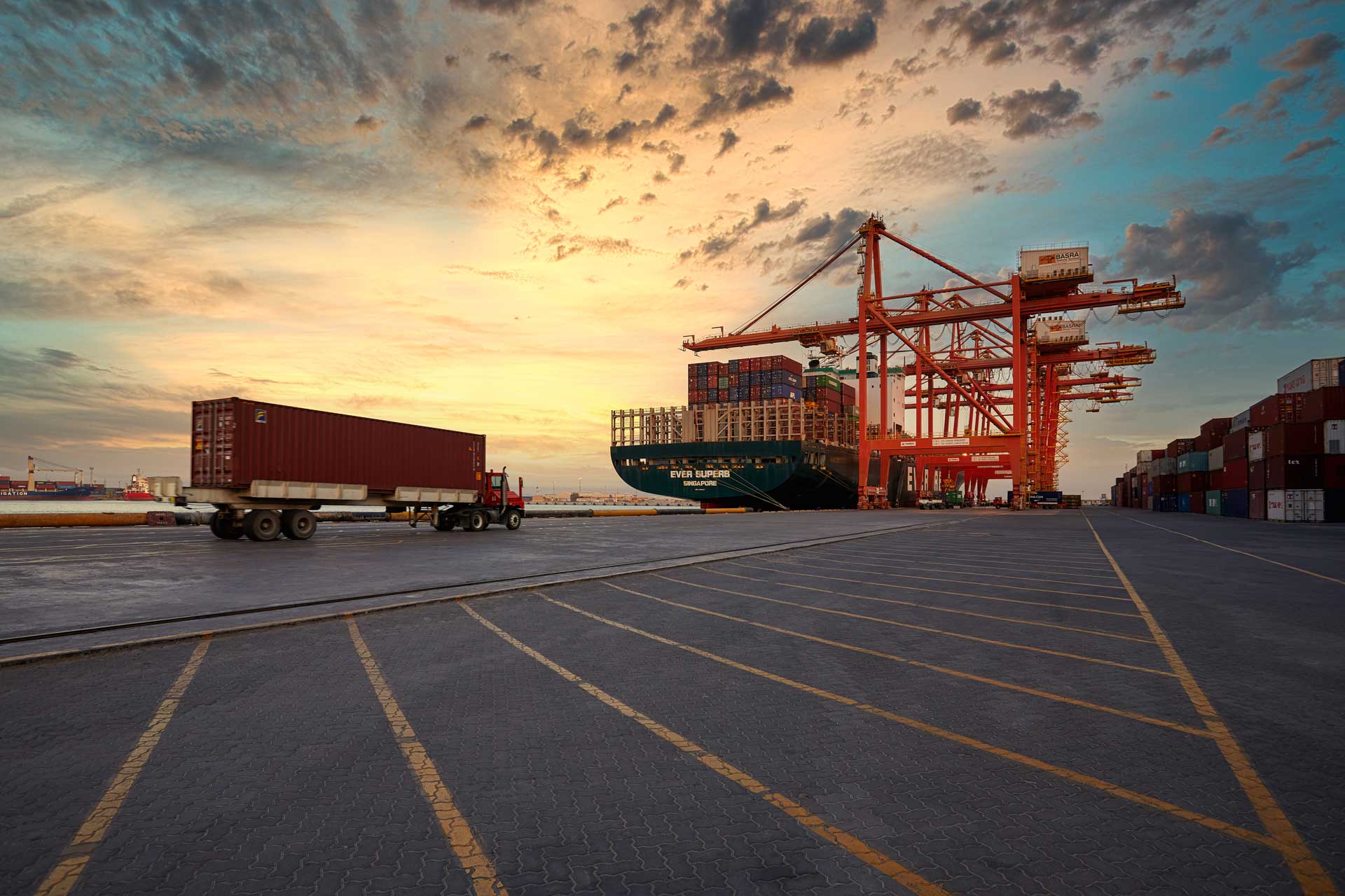 Berth No.27 at Basrah Gateway Terminal (BGT)